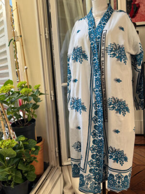 Kimono YarabiTupe bleu